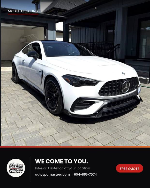 Auto Spa Masters — We come to you.
