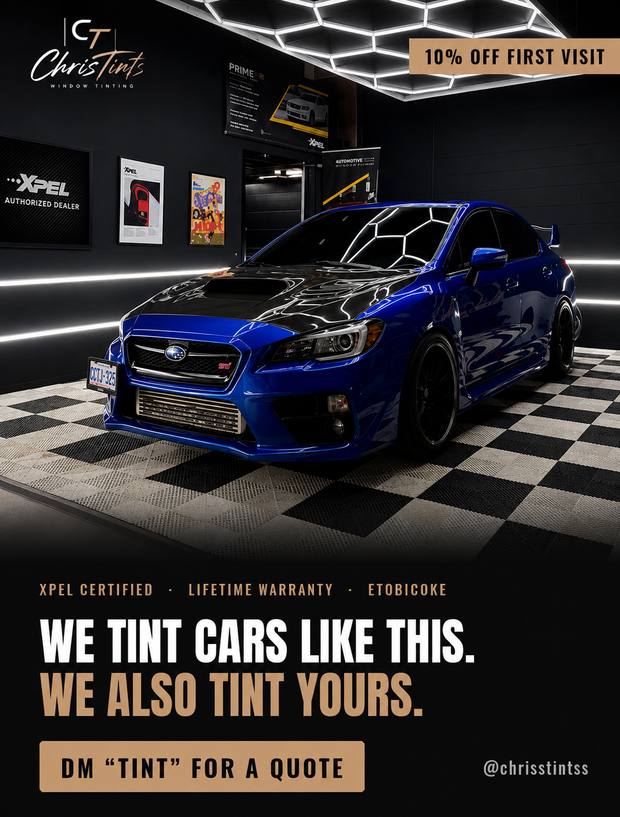 ChrisTints — We tint cars like this. We also tint yours.