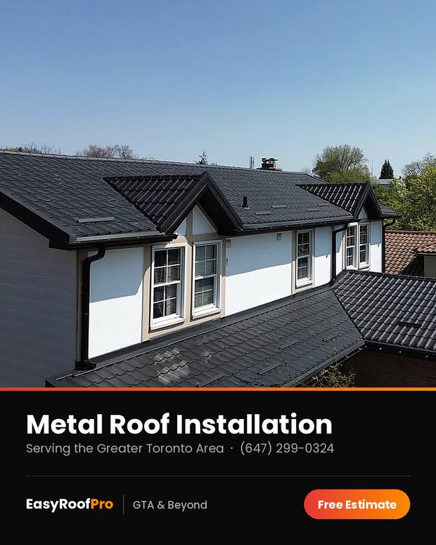 EasyRoofPro — Metal roof installation