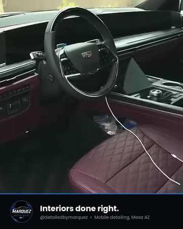 Marquez Detailing — Interior reel