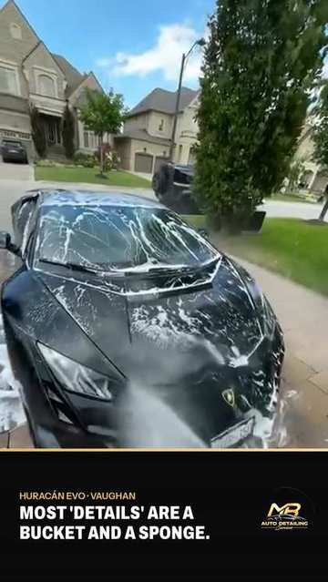 MR Auto Detailing — Huracán reel