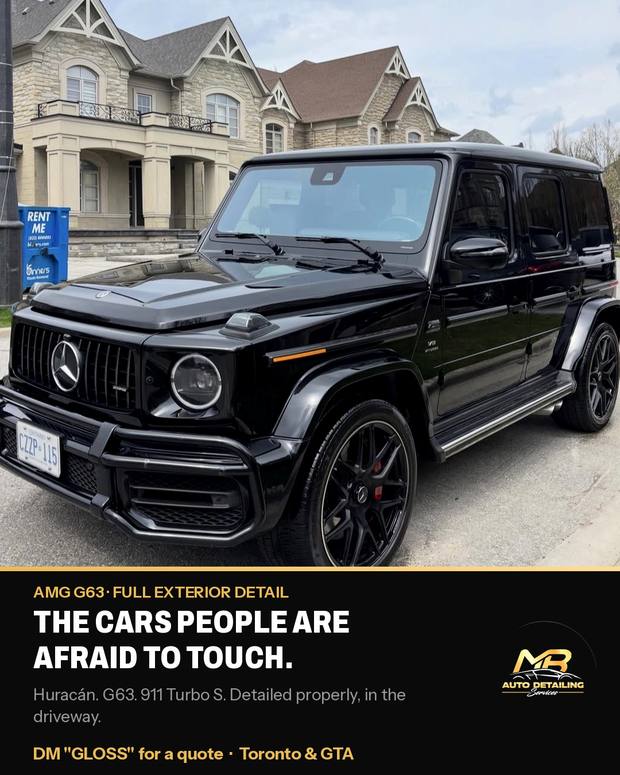 MR Auto Detailing — The cars people are afraid to touch.