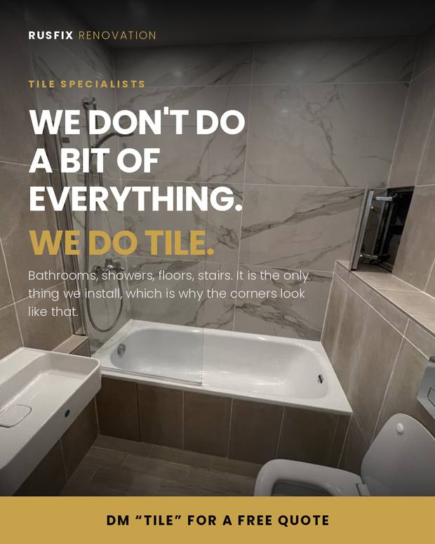 RusFix Renovation — We only do tile.