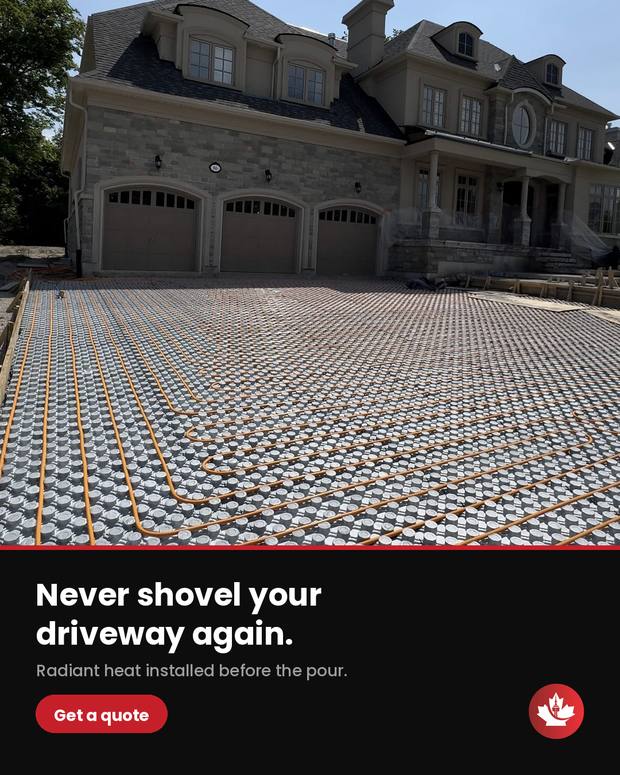 SkylineCrete — Never shovel your driveway again.